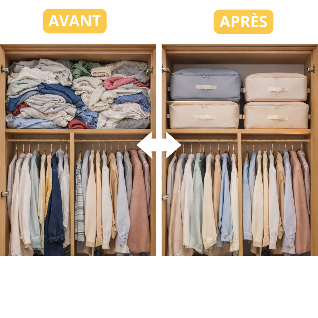 Avant après placard Belogga